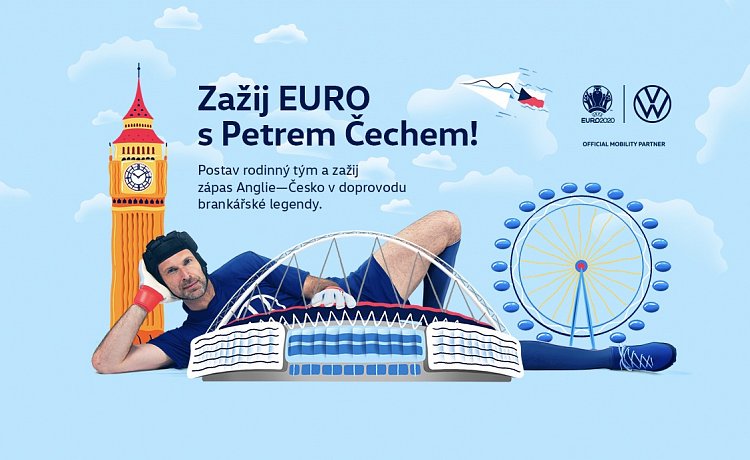 Dotkni se hvězd a přines míč na zápas Anglie - Česko. Zažij EURO s Petrem Čechem! 